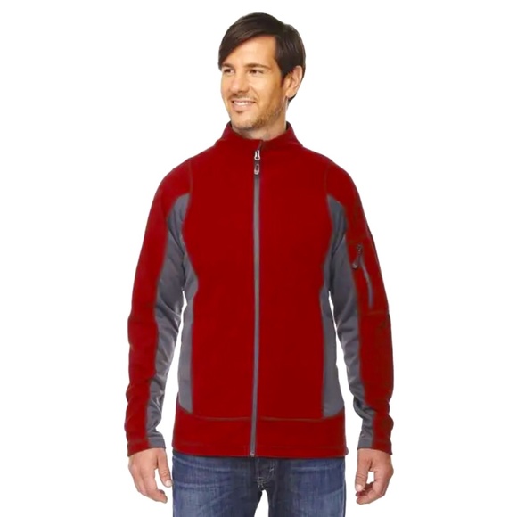 📦 Textured Fleece Jacket - Picture 1 of 8